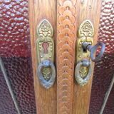 Meuble d'angle/encoignure art-déco