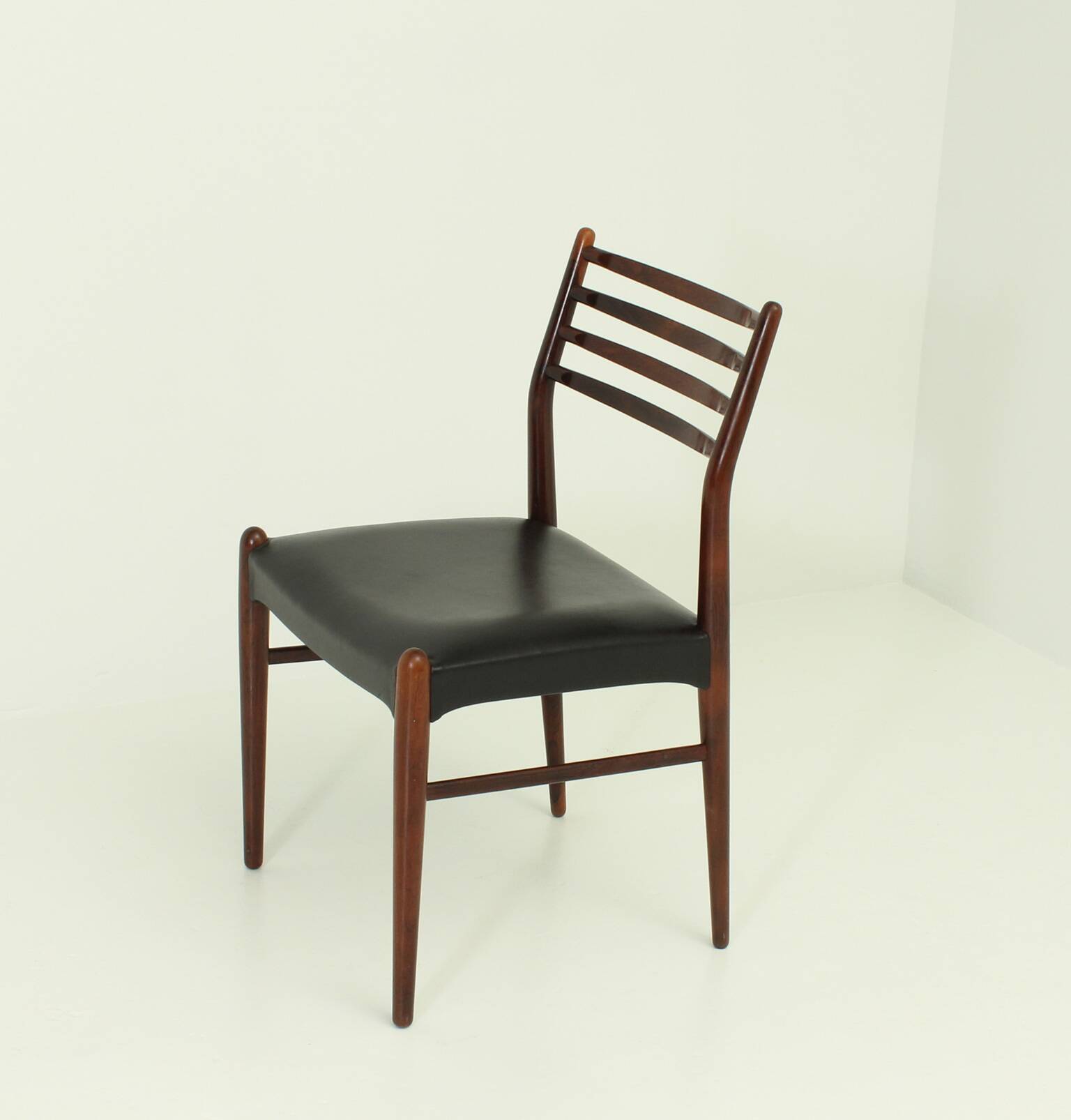 Dining chair in rosewood by Johannes Andersen, Denmark