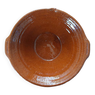 Old terracotta dish