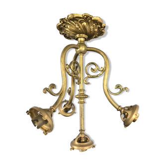 Bronze chandelier