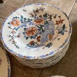 Table service gien au coq, 68 pieces