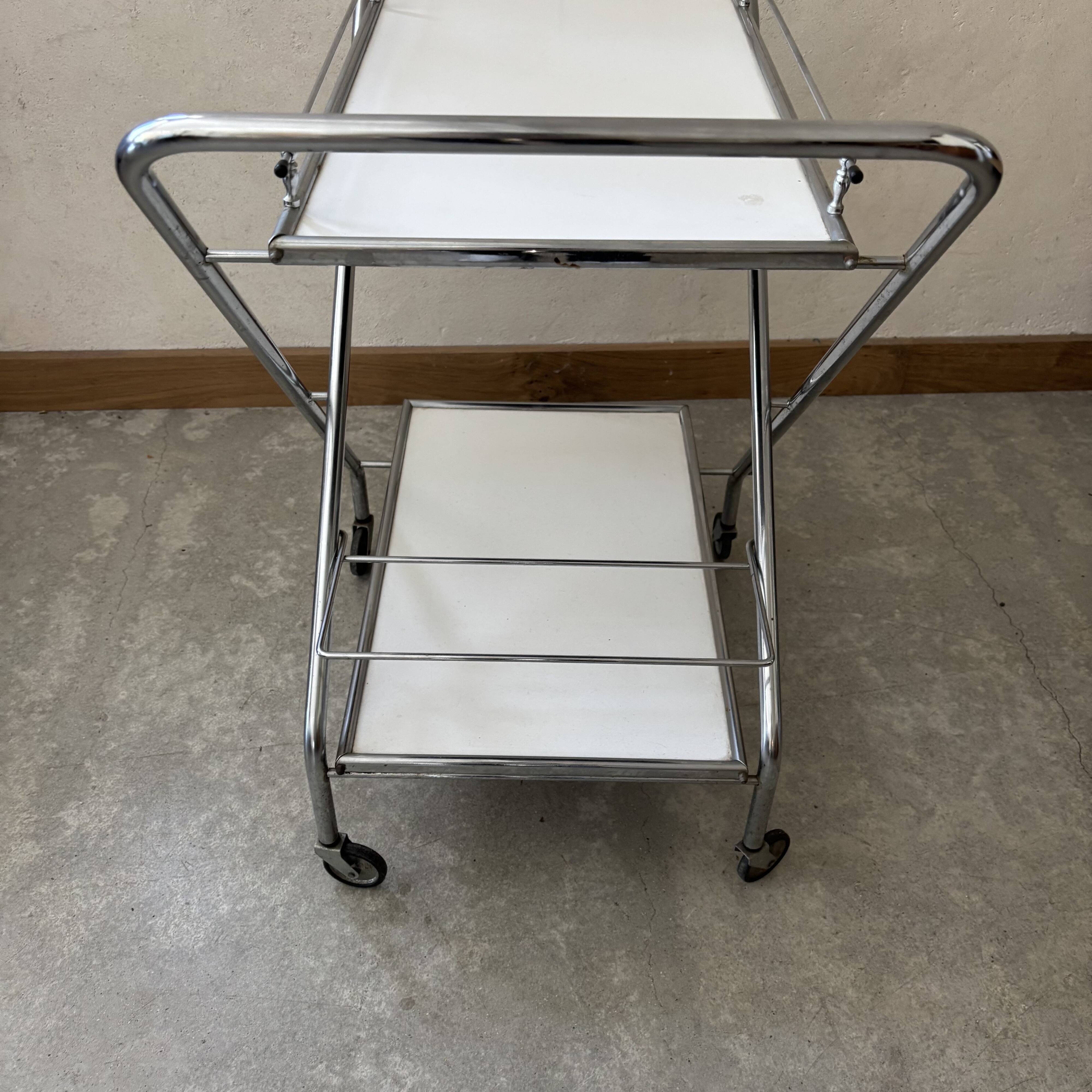 Vintage folding dessert table