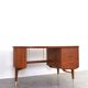 Mid-Century Organic Teak Desk from Sola Møbler, 1960s.