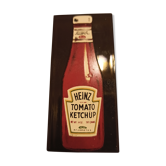 Heinz ancient enamelled plaque