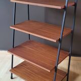 Vintage teak bookcase shelf 60'70'