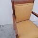 Pair of armchairs bridge era art deco walnut