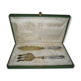 Couverts à poisson Argent et Vermeil avec sa boite