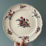 Paire de plats ronds Villeroy & Boch Mettlach Vieux Strasbourg