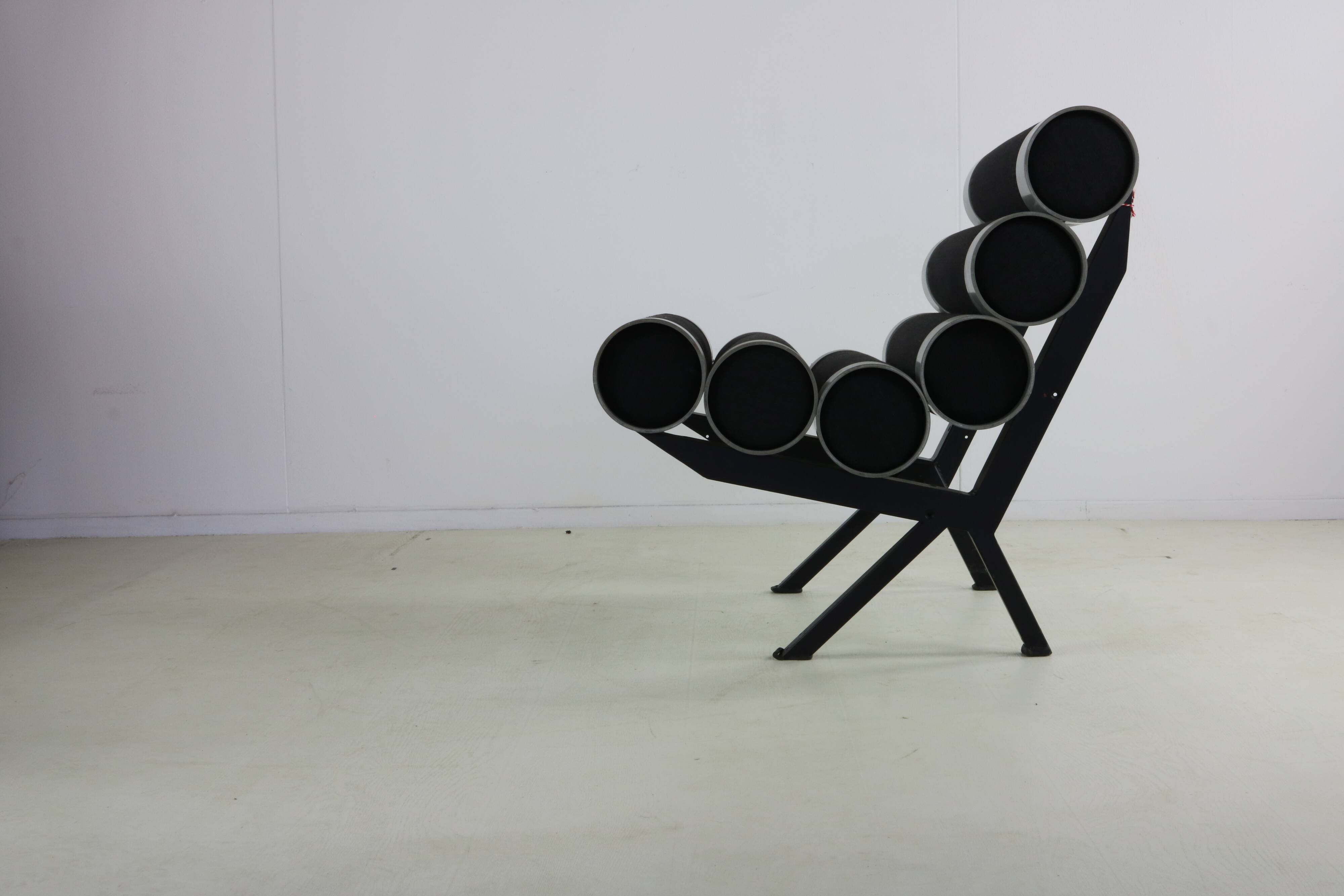 Nineties design lounge chair made at the design academy of Eindhoven