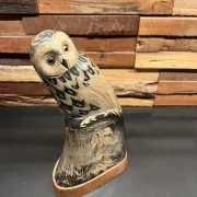 Owl sculpture