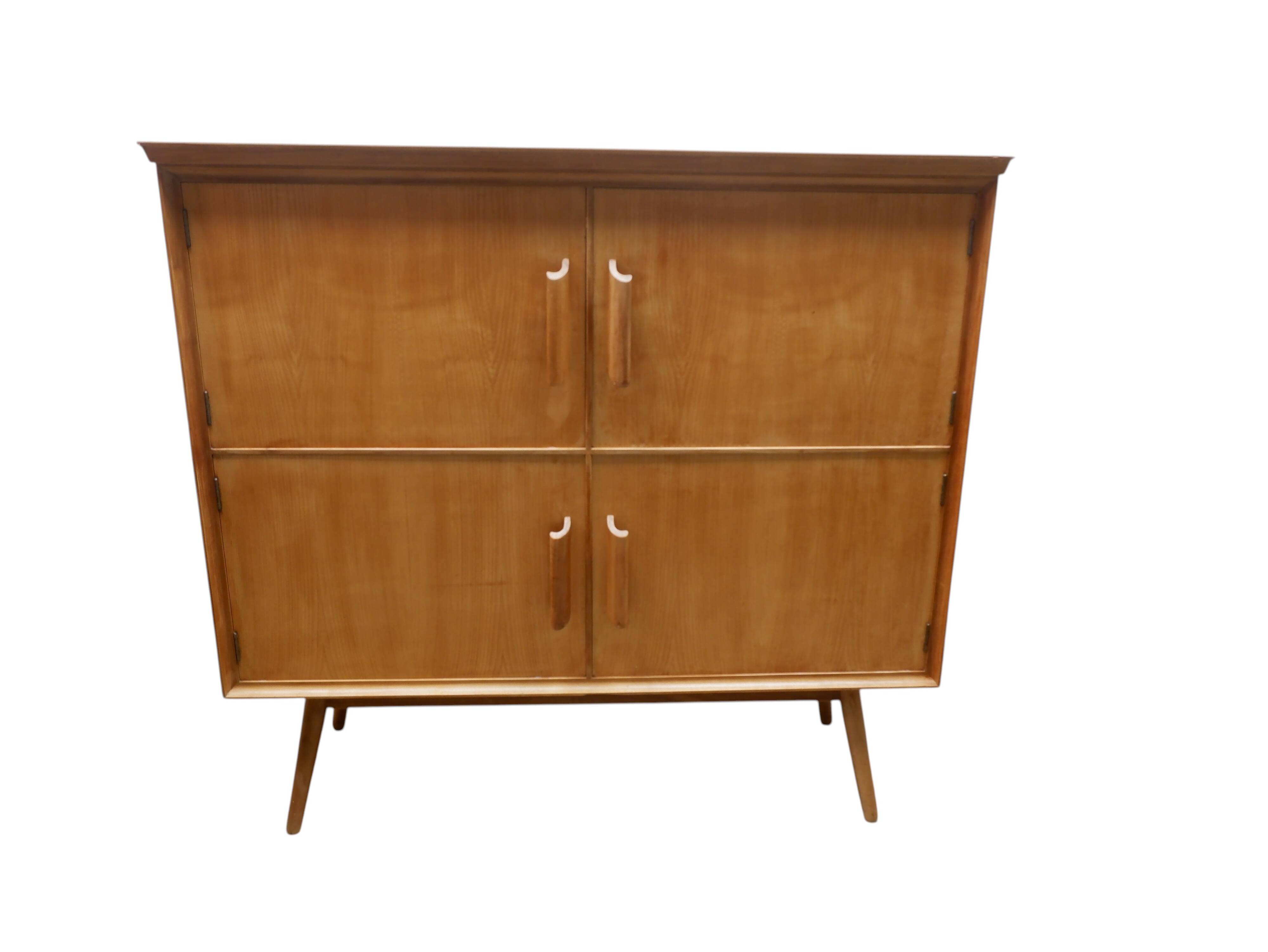 Vintage wooden cabinet 1960s