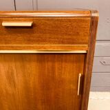 Wall cabinet A.A. Patijn for Zijlstra Joure, 1950s, walnut