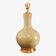 Ceramic lamp with a crackled celadon green finish.