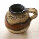West Germany fat lava round vase