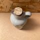 Old arnon grey sandstone bottle leaves decor france vintage