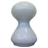 Glass midcentury table lamp by Ivan Jakes, Czechoslovakia, 1970s