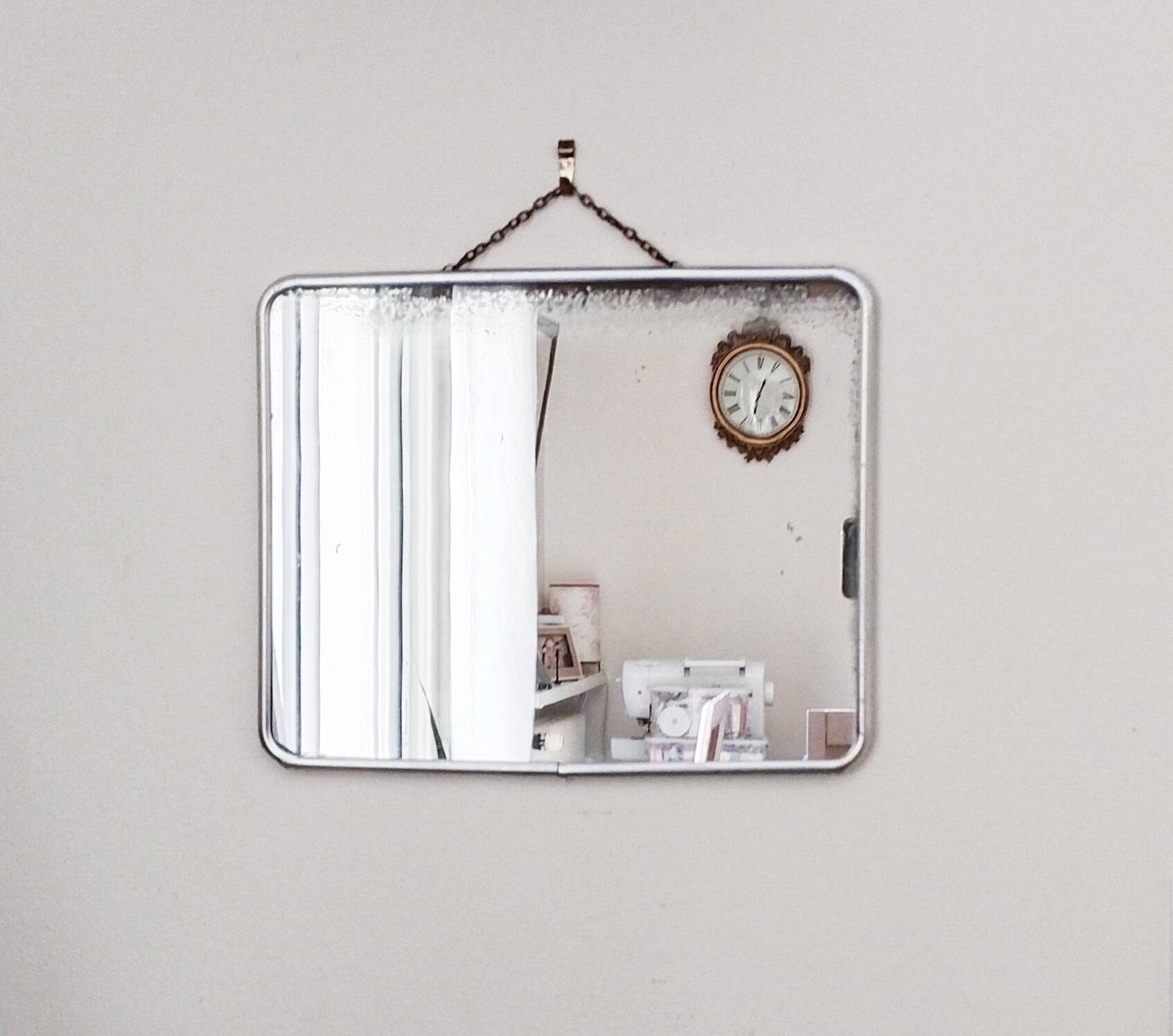 Barber mirror 30 cm x 25 cm