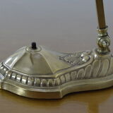 Art deco adjustable table lamp, 1930‘s.