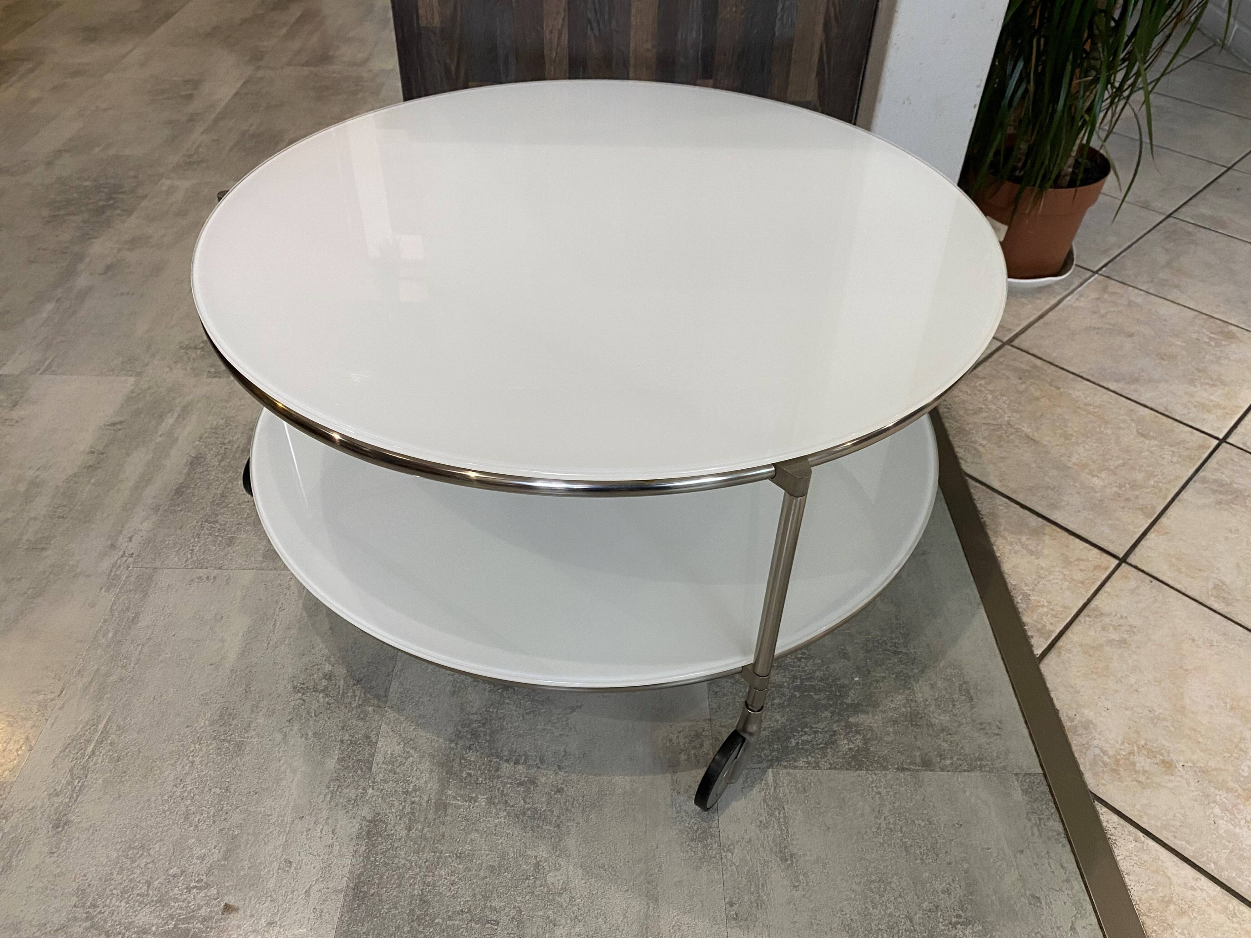 STRIND coffee table by Ehlen Johansson for IKEA, vintage white, 1970s