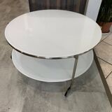 STRIND coffee table by Ehlen Johansson for IKEA, vintage white, 1970s