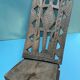 Two Large Antique Bambara (Mali) Palaver Chairs