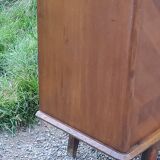 Vintage gold oak row feet compass from the 50s