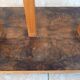 Vintage walnut burl stool