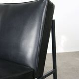 Vintage Black Lounge Chair from Stol Kamnik, 1960s