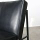 Fauteuil lounge vintage noir de Stol Kamnik, 1960s