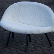 Mid-Century Sofa and Armchairs, Denmark, 1960s, Set of 3