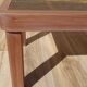 Vintage coffee table, Vallauris ceramics, signed J.d'Asti