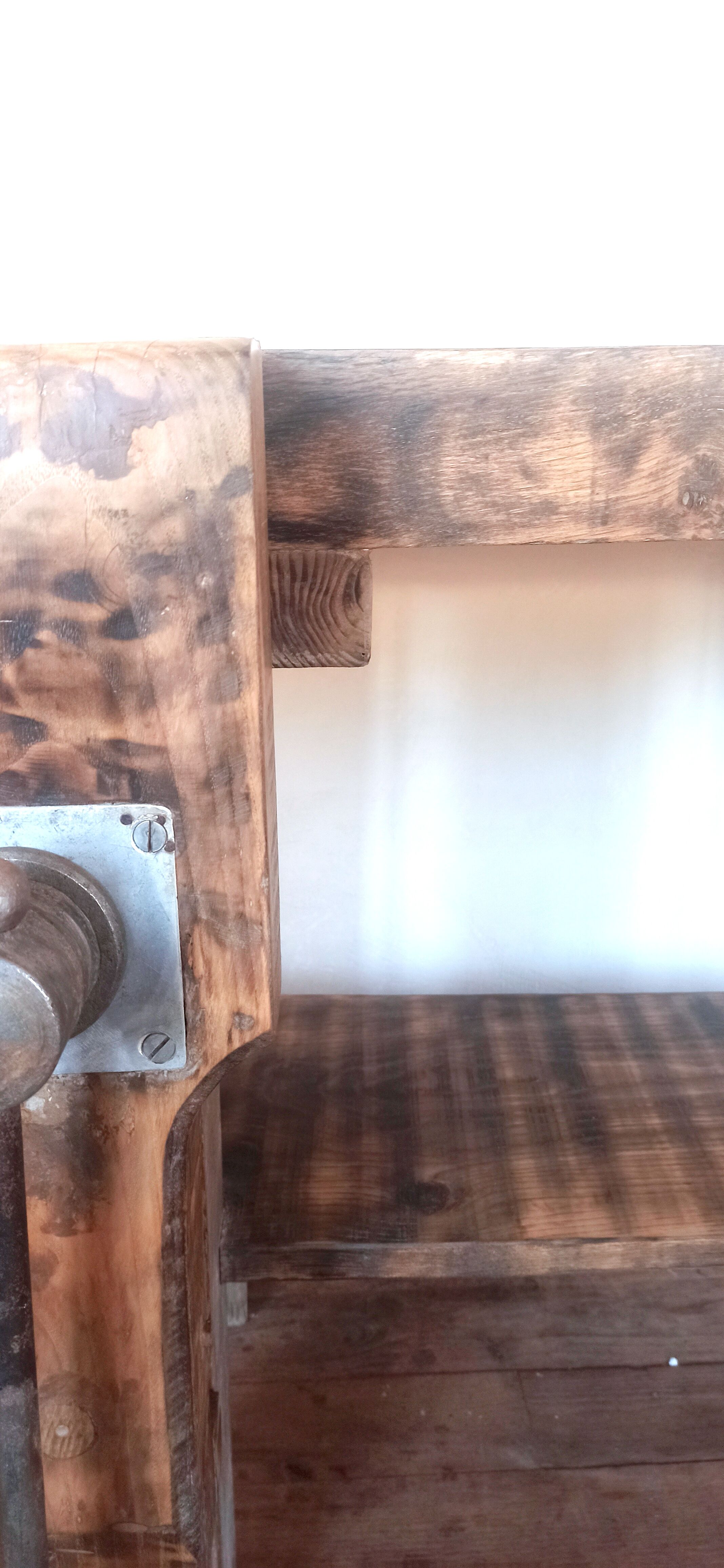 Workbench / console in solid wood