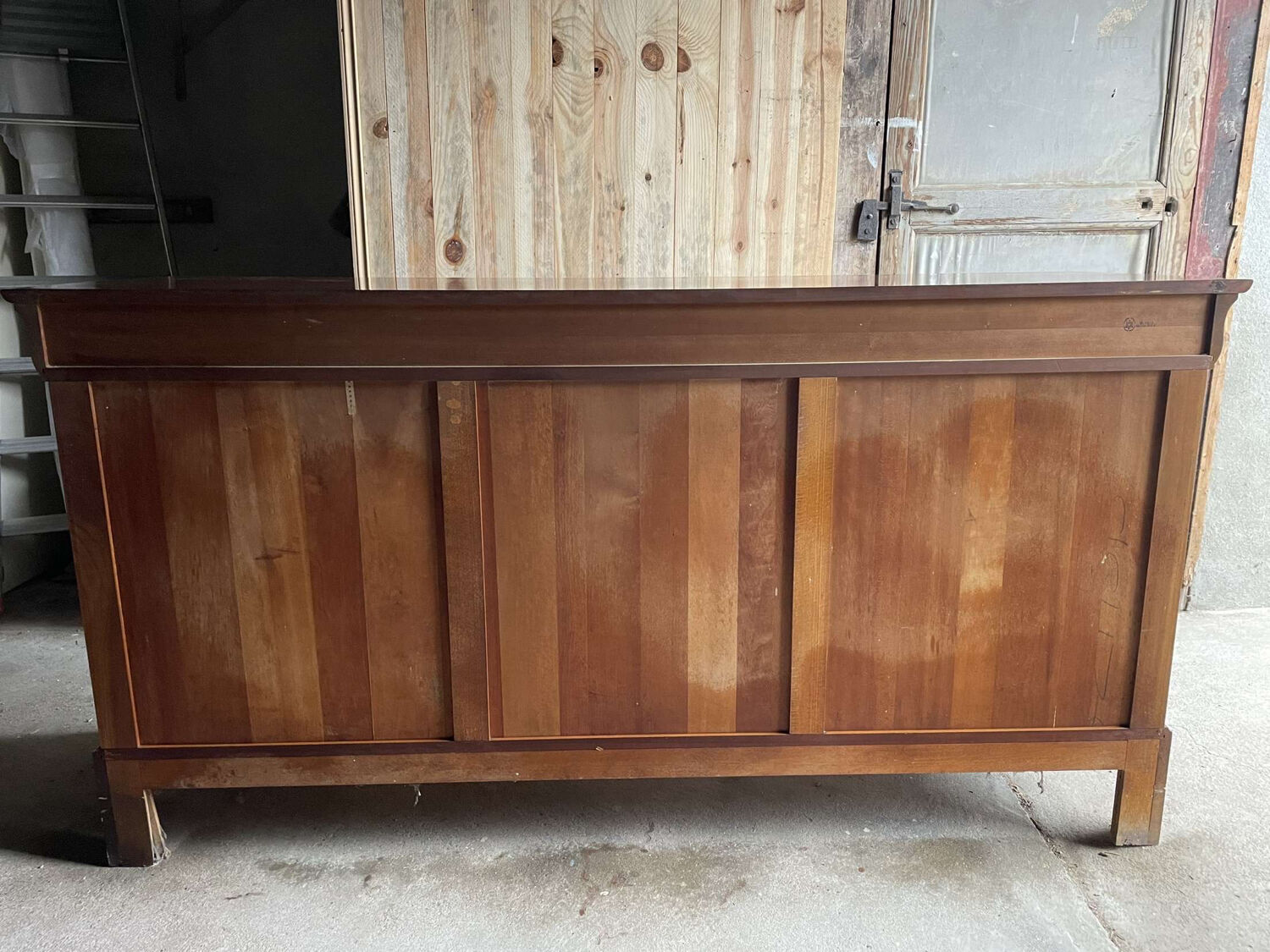 Cherry wood sideboard