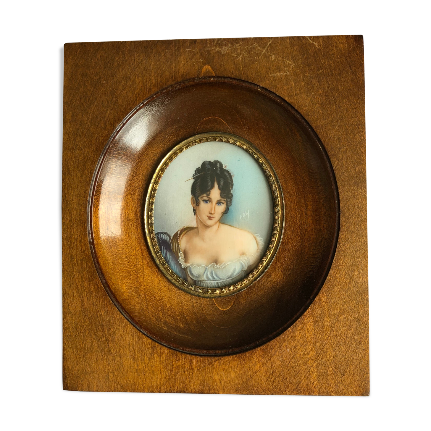 Miniature of Madame Récamier