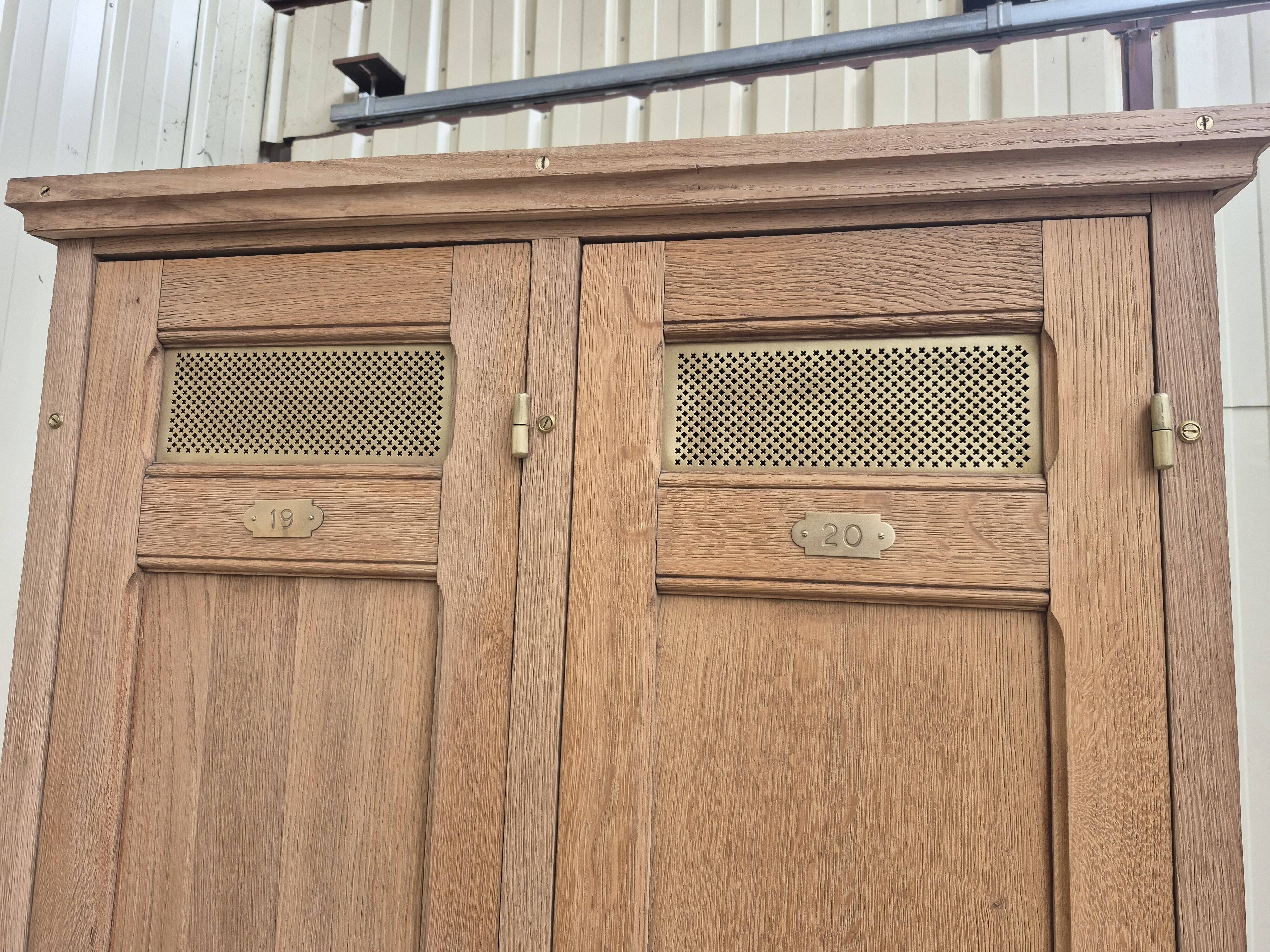 antique oak wardrobe Bank of France