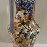 Gien peony model amphora vase