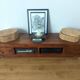 Furniture, console in solid rosewood.