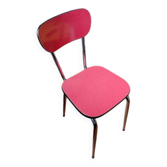 Red formica chair