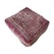 Vintage purple Berber pouf