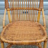 Rattan chair 1960