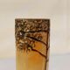 Acid-engraved glass soliflore vase signed Legras - Art Nouveau