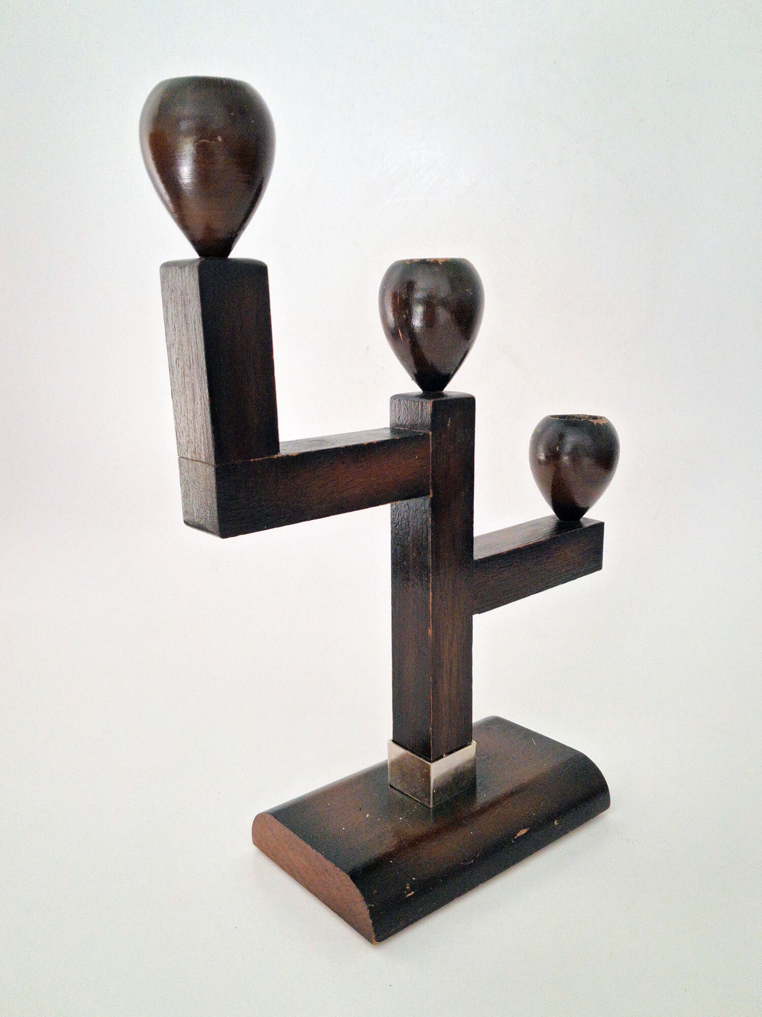 Art Deco candlestick set