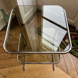Table verre fumé