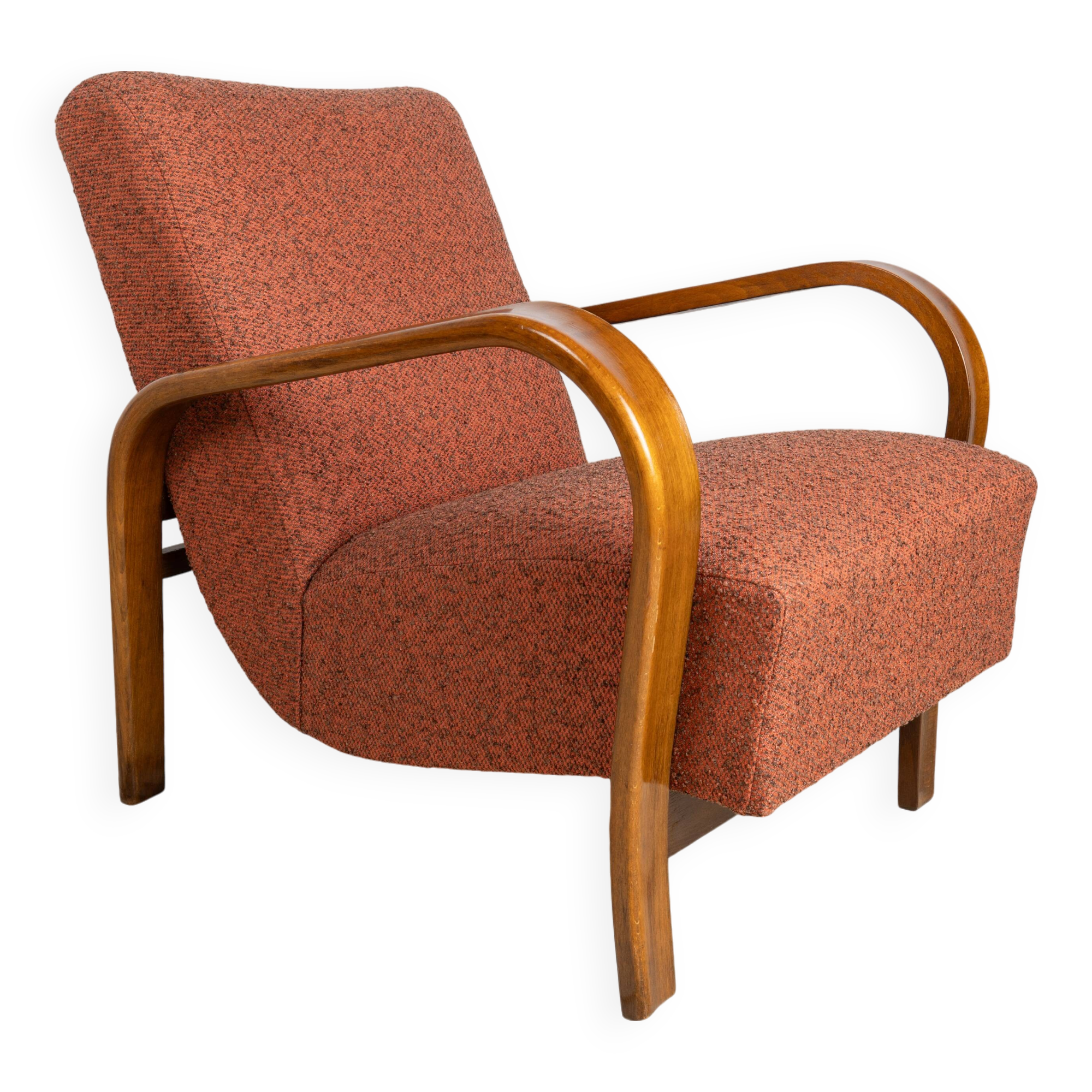 Armchair by Karel Kozelka and Antonina Kropacka, 1940.