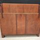 Art Deco buffet by Saddier & Fils in solid rosewood and veneer.