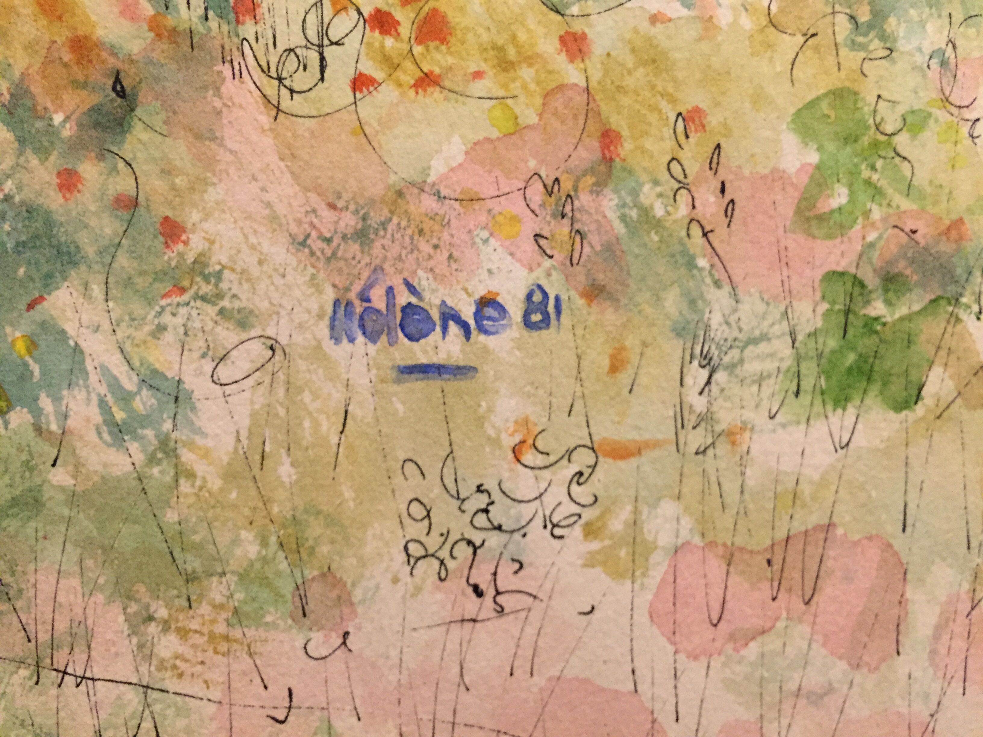 Watercolour  Hélène Juncker