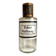 Ether sulfuriq apothecary bottle: transparent glass and metal