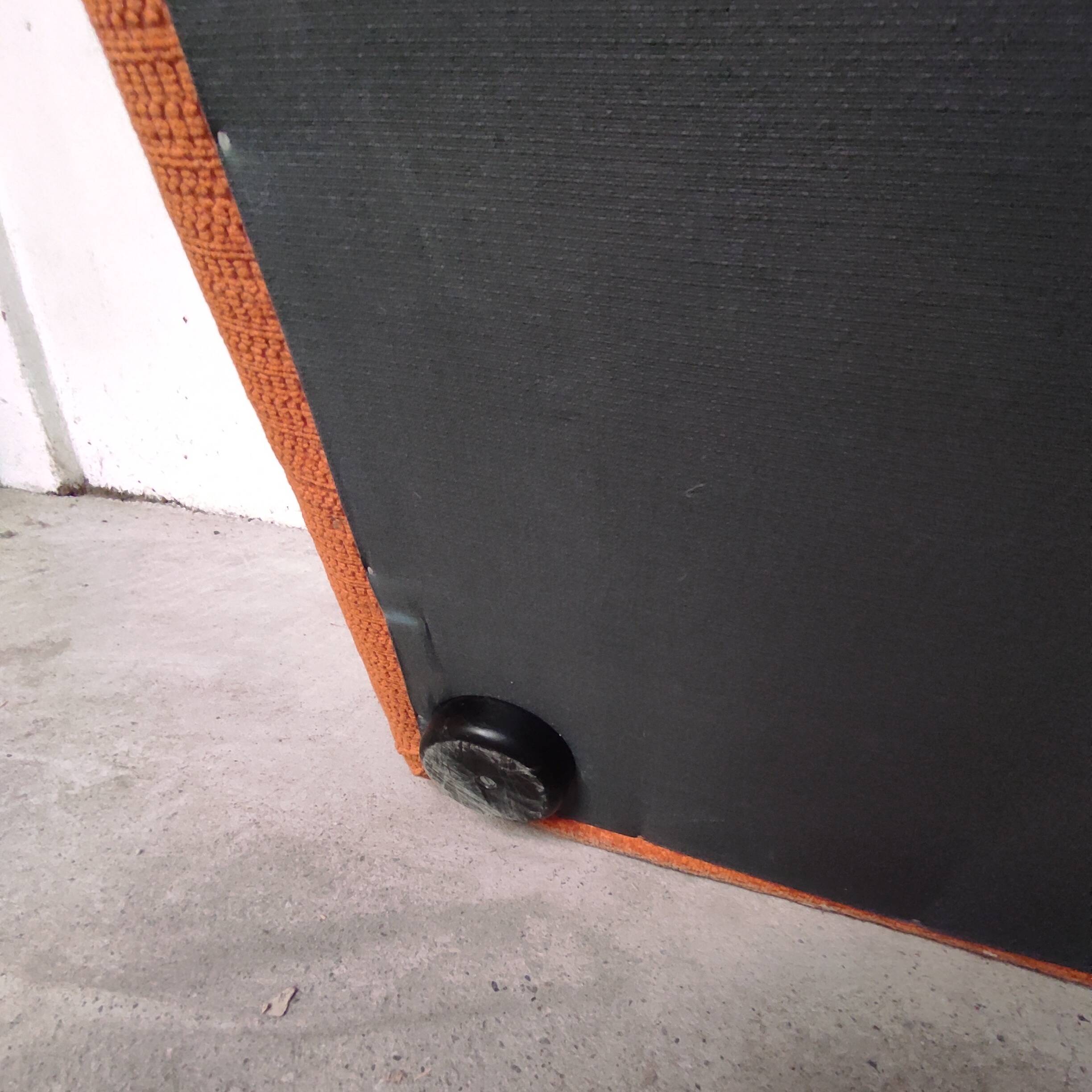 Orange living room set, 1970