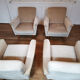 club armchairs 60s 70
