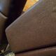 Trio of vinco armchairs in imitation leather
